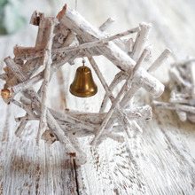 セリアの自然素材で簡単に作れる♪シャビーシックなシンプルリース