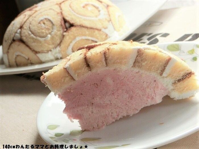 簡単★イチゴのアイスチーズケーキ