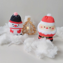 100均靴下で作る!サンタ&スノーマンのマスコット