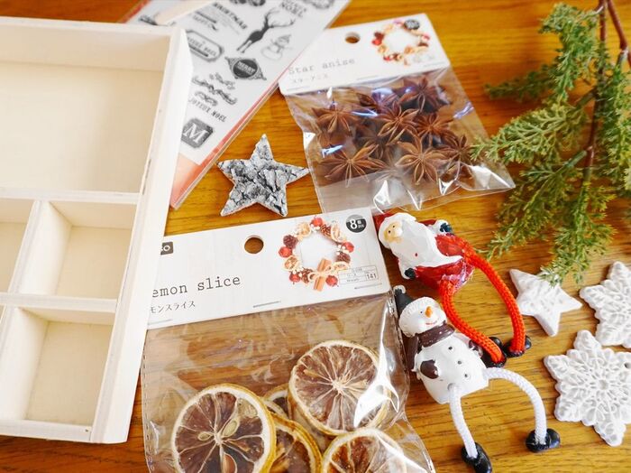 材料は100均素材だけ