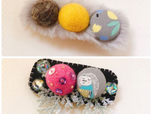 100均DIY♡手作りバレッタの作り方