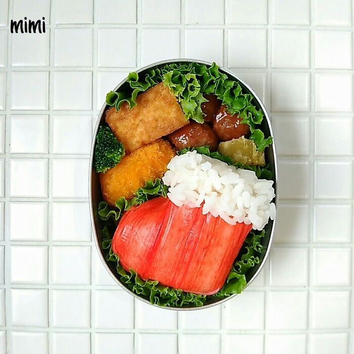 ④各パーツを乗せます。