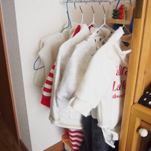 ☆子ども服を賢く収納☆