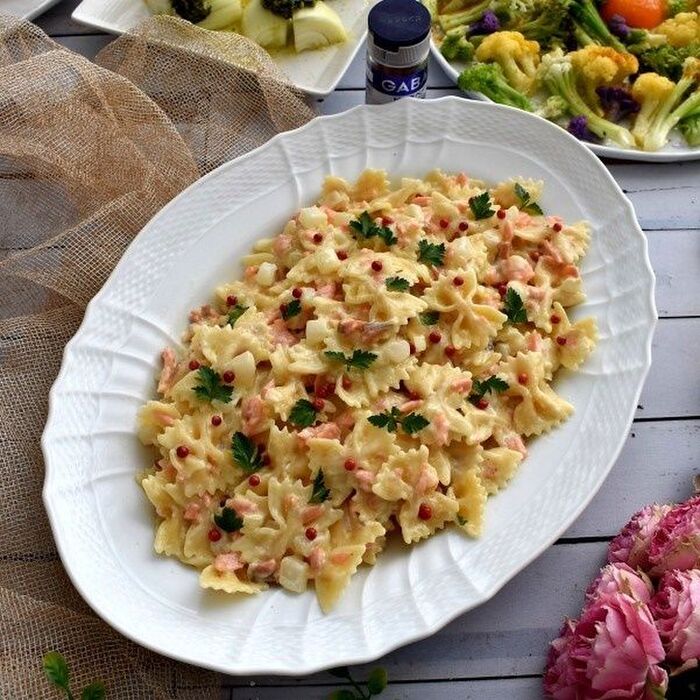 失敗知らずのおいしさ!スモークサーモンのクリームファルファッレ!