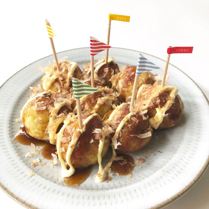 ようじに貼るだけ!ビタミンカラーで食事が華やかに