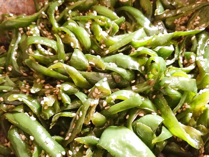 ピーマンのちゃちゃっと炒め