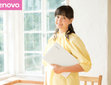 藤本美貴さんも注目! 子どものパソコンは “親子で使えて 楽しく学べる” が決め手です。