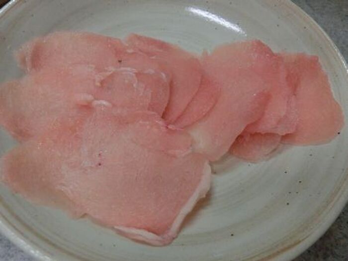 1.材料を切る