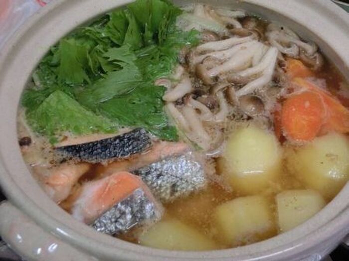 2.鍋に材料を入れて煮る
