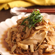 旨辛!豚バラごぼう #食材2つ