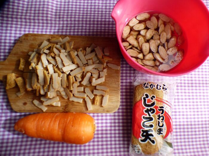 【TVで紹介】愛媛名物じゃこ天炊き込みご飯