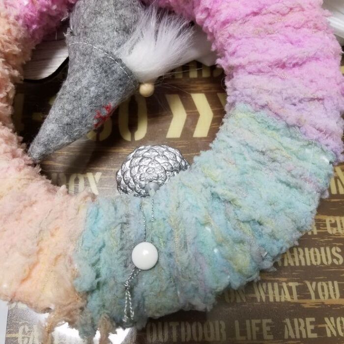 松ぼっくりをつけ