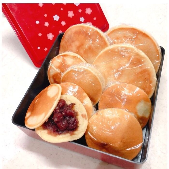 【どら焼き】白玉粉deしっとりモチっと❤️