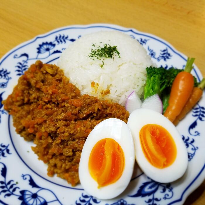 冷蔵庫にある物で簡単ドライカレー♪