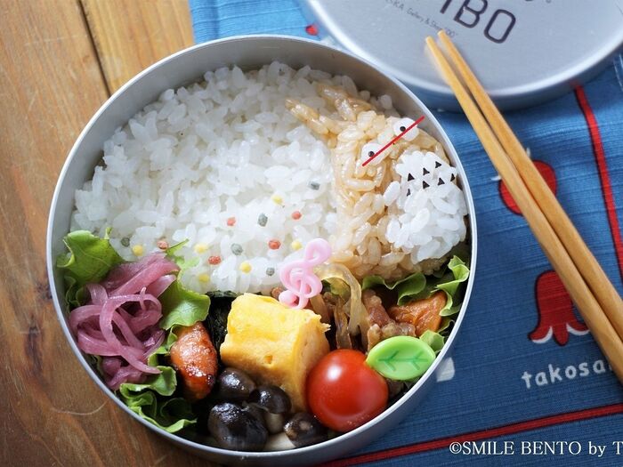 <キャラ弁>顔のパーツ配置のコツ!
