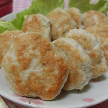 おからとエノキで食物繊維たっぷり♪ 揚げないささみナゲット