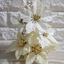 全部100均☆白いクリスマスツリー