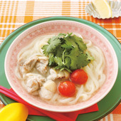 ささっとできる!「鶏肉のフォー風うどん」