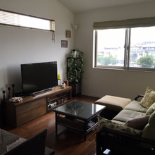 すっきり爽やかなリビングを目指して!