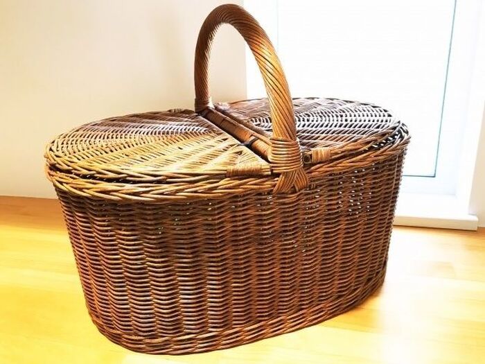 まさに収納のお助けアイテム!バスケット活用法