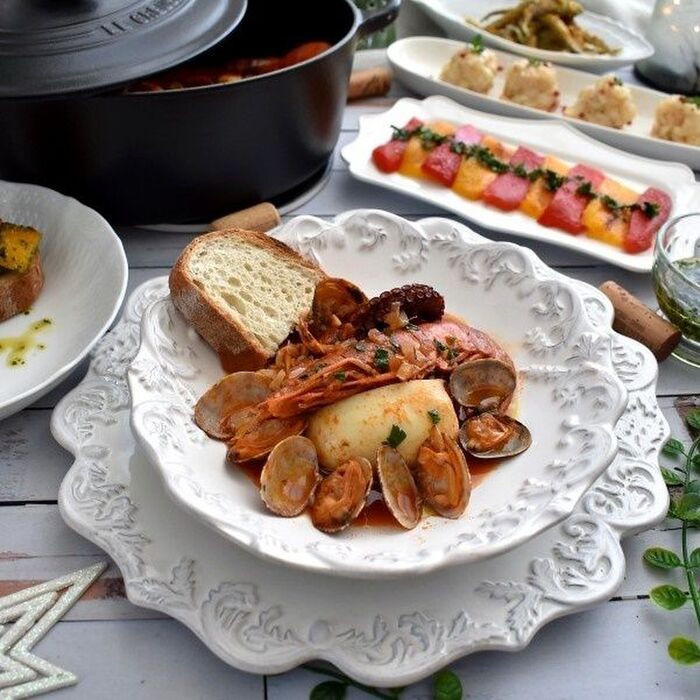 意外と簡単! イタリア風魚介のトマト煮”カチュッコ”