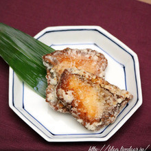 鰤のピリ辛揚げ。