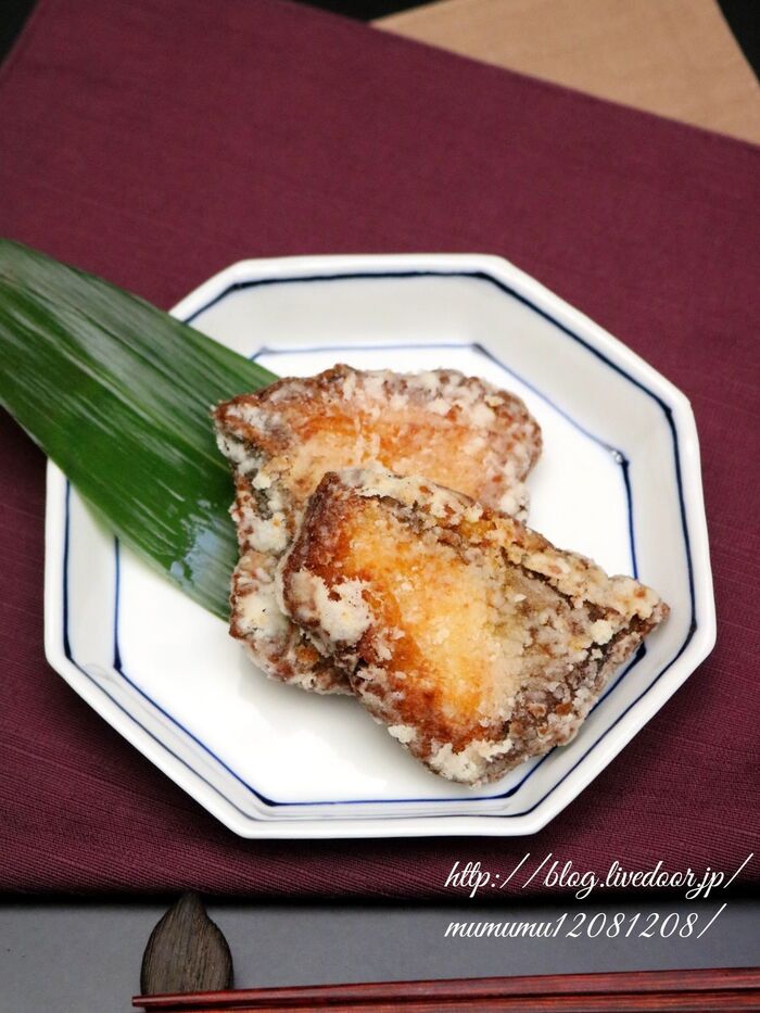 鰤のピリ辛揚げ。