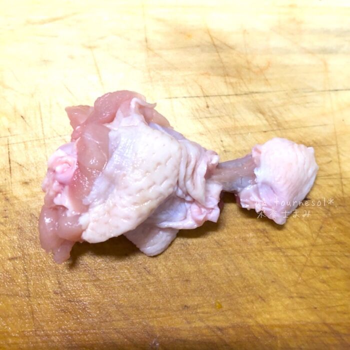 ①少しずつはがしながら切って!