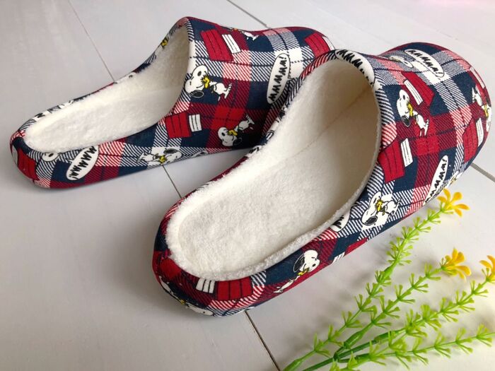 ユニクロ♡スヌーピーの〜ふわもこルームシューズ♡