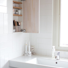 100均ppケースで帰省も準備時間なし!のラクチン化粧セット