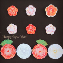 ダイソーくるりん定規で☆お正月を作ろう!