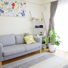 リビングは、お掃除しやすい!をテーマに。