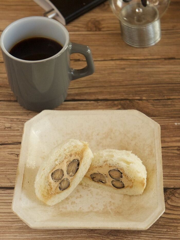 おせちリメイク コロンと♪黒豆コーヒークリームサンド