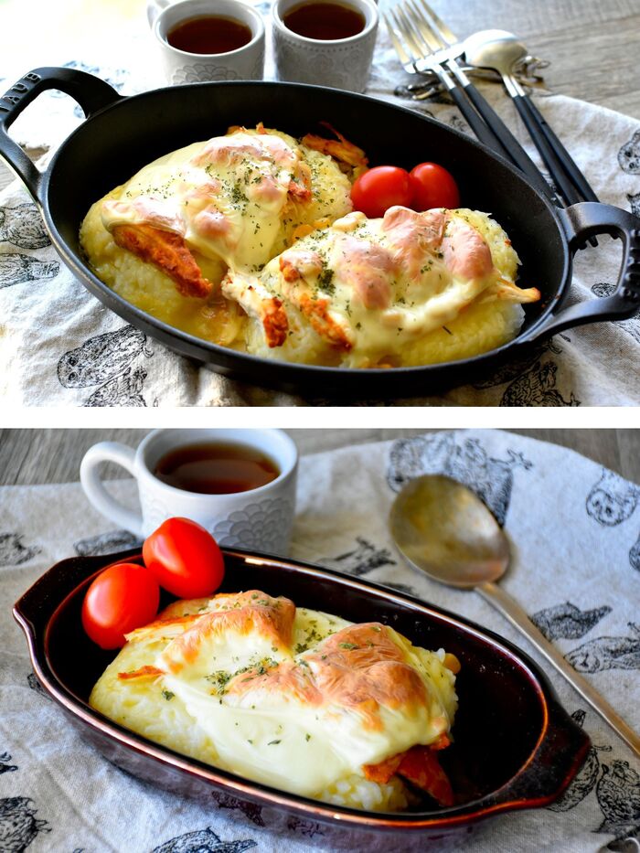 タンドリーチキンドリア♥味付&包丁不要♥ビストロごはん【#ファミマ最強説 #ちゃんとごはん】