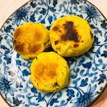 サツマイモのおやき風♪まとめて作ってお弁当に朝ごはんに〜❣️