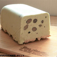 簡単★黒豆と抹茶のアイスチーズケーキ