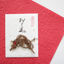 子供へ渡した水引のポチ袋は再利用♪