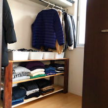 【DIY】お店みたいだから見やすい!片付けやすい!散らからない!ウォークインクローゼットDIY☆