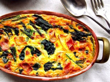 ♡簡単華やか♡ほうれん草の皮なしキッシュ♡【#たまご#朝食#パーティーメニュー】