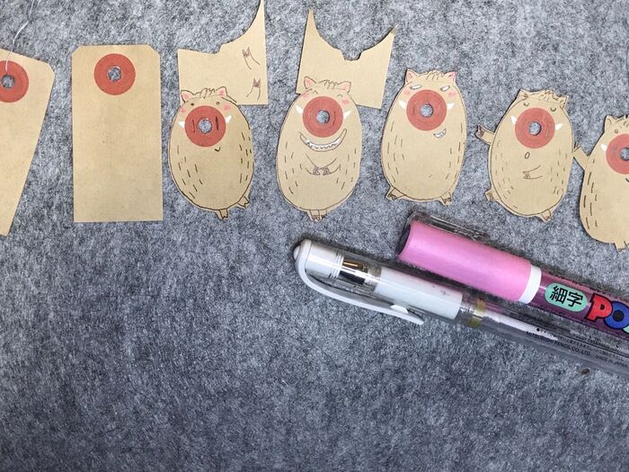 イノシシの作り方