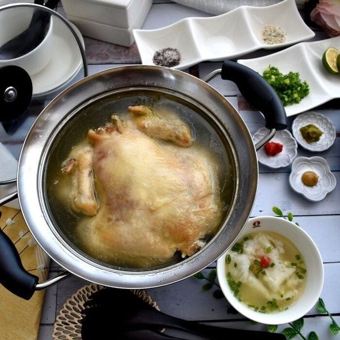 韓国のママ友に教わった丸鶏で我が家の参鶏湯!