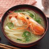 1年のはじまりから!縁起のいいレシピ「えび汁うどん」