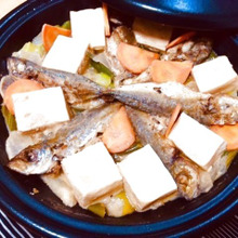 胡麻香る~鯵とねぎのタジン