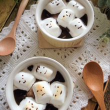 鏡開きのぜんざいが残ったら是非♪サクとろ~焼きマシュマロぜんざい