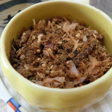 レンチンするだけ♪ だしパックのだしがらで梅昆布ふりかけ