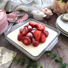 いちごたっぷり~ヨーグルトムース