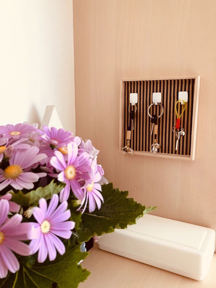いろんな鍵が我が家の悩み!2箇所に分けて収納してます!