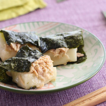 子どもに絶対人気!ツナマヨ醤油餅♪