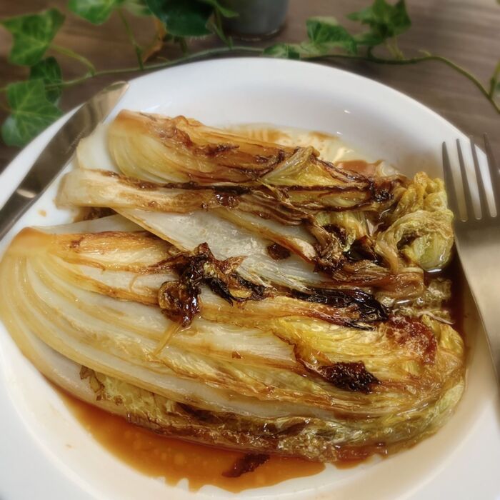 白菜消費♪ 白菜揚げ
