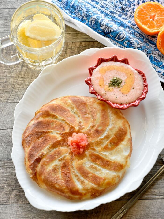 【定番食材】明太子チーズフォンデユ♥今夜は餃子とあわせて♪